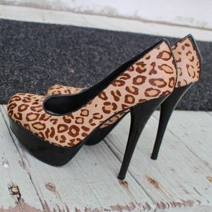 Animal Print Heels